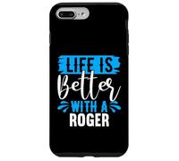 La Vie est Meilleure avec Un t-Shirt Roger Nom Roger Coque pour iPhone 7 Plus/8 Plus