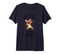 La Vie Est Meilleure avec Une Hyène T-Shirt Haut de Gamme