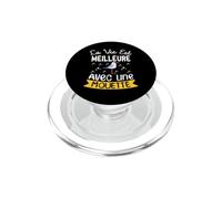 La Vie Est Meilleure avec Une Mouette - Amoureux des Mouette PopSockets PopGrip pour MagSafe