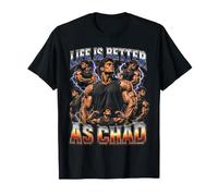 La Vie est Meilleure comme Un Tchad T-Shirt