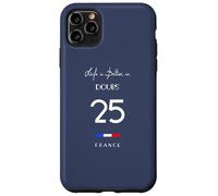 La vie est meilleure dans DOUBS Numéro 25 Franche Comté France Coque pour iPhone 11 Pro Max