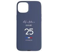 La vie est meilleure dans DOUBS Numéro 25 Franche Comté France Coque pour iPhone 15 Plus