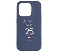 La vie est meilleure dans DOUBS Numéro 25 Franche Comté France Coque pour iPhone 15 Pro