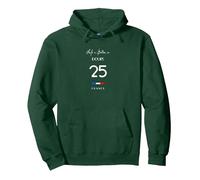 La Vie est Meilleure dans DOUBS Numéro 25 Franche Comté France Sweat à Capuche, Unisexe pour Adultes, Vert Forêt, S