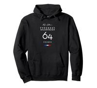 La Vie est Meilleure dans Les Pyrénées Atlantiques Numéro 64 France Sweat à Capuche