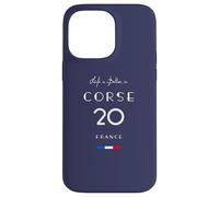La vie est meilleure en CORSE Numéro 20 Corse France Coque pour iPhone 14 Pro Max