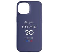 La vie est meilleure en CORSE Numéro 20 Corse France Coque pour iPhone 15