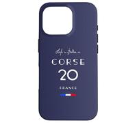 La vie est meilleure en CORSE Numéro 20 Corse France Coque pour iPhone 16 Pro