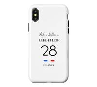 La Vie est Meilleure en EURE-ET-Loir 28 Chartres Val de Loire Coque pour iPhone X/XS