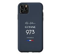 La Vie est Meilleure en GUYANE Numéro 973 Outre-mer France Coque pour iPhone 11 Pro Max
