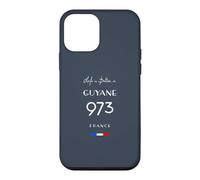 La Vie est Meilleure en GUYANE Numéro 973 Outre-mer France Coque pour iPhone 12 Mini