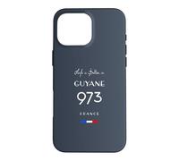 La Vie est Meilleure en GUYANE Numéro 973 Outre-mer France Coque pour iPhone 16 Pro Max
