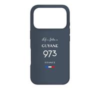 La Vie est Meilleure en GUYANE Numéro 973 Outre-mer France Coque pour iPhone 17 Pro