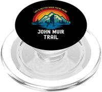 La Vie est Meilleure Lorsque Vous Faites de la randonnée sur Le Sentier John Muir PopSockets PopGrip pour MagSafe