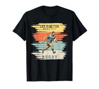 La Vie est Meilleure Quand Je Joue au Rugby T-Shirt