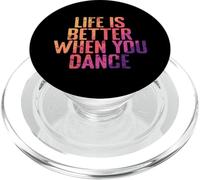 La vie est meilleure quand on danse PopSockets PopGrip pour MagSafe
