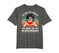 La Vie Est Mieux Avec Un Bichon Havanais T-Shirt