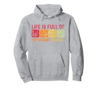 La Vie Est Pleine De Choix Importants Golfeur Retro Golf Sweat à Capuche