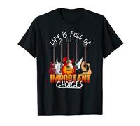 La Vie Est Pleine De Choix Importants Guitare Guitariste T-Shirt