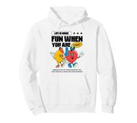 La Vie est Plus Amusante Quand Vous êtes Ici (BFF Best Friends) Sweat à Capuche