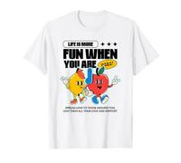 La Vie est Plus Amusante Quand Vous êtes Ici (BFF Best Friends) T-Shirt