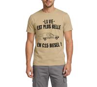 La Vie Est Plus Belle en C15 Diesel T Shirt Homme