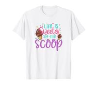 La Vie est Plus Douce Selon Le Scoop T-Shirt