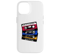 La Vie est Une Mixtape, Cassette Old School Coque pour iPhone 14