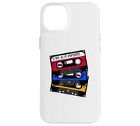 La Vie est Une Mixtape, Cassette Old School Coque pour iPhone 14 Plus