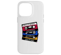 La Vie est Une Mixtape, Cassette Old School Coque pour iPhone 14 Pro Max