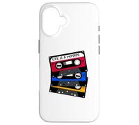 La Vie est Une Mixtape, Cassette Old School Coque pour iPhone 16