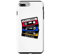 La Vie est Une Mixtape, Cassette Old School Coque pour iPhone 7 Plus/8 Plus