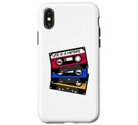 La Vie est Une Mixtape, Cassette Old School Coque pour iPhone X/XS
