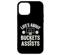 La Vie est Une Question de seaux et d'aides - Basketball Coque pour iPhone 12 Mini