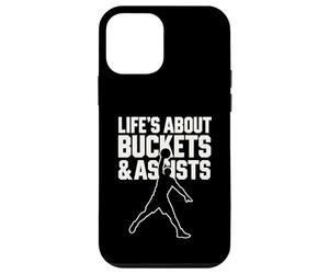 La Vie est Une Question de seaux et d'aides - Basketball Coque pour iPhone 12 Mini