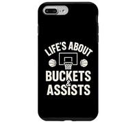 La Vie est Une Question de seaux et d'aides - Basketball Coque pour iPhone 7 Plus/8 Plus