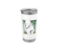 La vie est une soupe, je suis une fourchette Gobelet isotherme en acier inoxydable double paroi