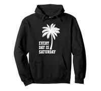 La Vie est Vraiment Belle, Tous Les Jours C'est Le Samedi, l'été, la Plage Sweat à Capuche