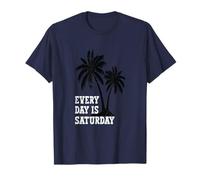 La Vie est Vraiment Belle, Tous Les Jours C'est Le Samedi, l'été, la Plage T-Shirt