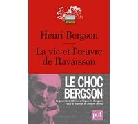 La vie et l'œuvre de Ravaisson