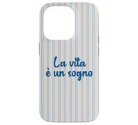 La Vie Italienne est Un rêve ; La Vita è Un sogno Coque pour iPhone 14 Pro