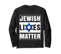 La Vie juive Compte Chemise David Star Retro Jewish Holiday Manche Longue