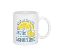 La Vie M'A Donné Des Citrons, Mais Mon Dieu, Il En Fait De La Limonade. Tasses À Thé Céramique Mug À Café Drôle Tasse Pour Bureau Boissons Chaudes L'École 330Ml