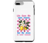 La Vie m'a donné des Citrons, mais Mon Jésus a Fait de la Limonade Coque pour iPhone 7 Plus/8 Plus