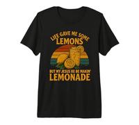 La Vie m'a donné des Citrons, mais Mon Jésus a Fait de la Limonade T-Shirt Haut de Gamme