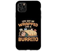 La Vie m'a enveloppé comme Un Burrito Drôle Burrito Gourmet Coque pour iPhone 11 Pro Max