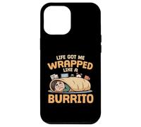 La Vie m'a enveloppé comme Un Burrito Drôle Burrito Gourmet Coque pour iPhone 12 Pro Max