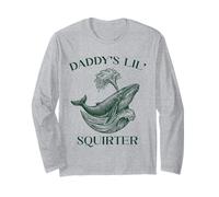 La Vie Marine Vintage de la Petite Baleine à Papa Manche Longue