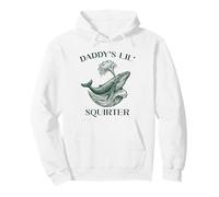 La Vie Marine Vintage de la Petite Baleine à Papa Sweat à Capuche