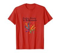 La Vie ne consiste Pas à être ce Parfait Art au Crayon coloré T-Shirt, Homme, Rouge, L